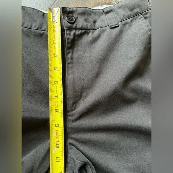 Women’s Garage black cargo trouser skater grunge goth uniform pants. Size 1 - Picture 11 of 16